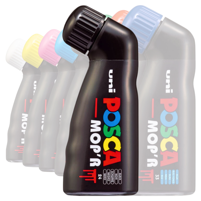 Marker Uni pcm22 mopr Posca 3-19mm varf buretat negru [3]