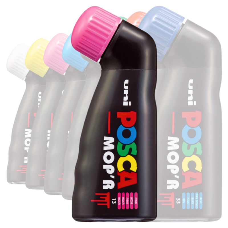 Marker Uni pcm22 mopr Posca 3-19mm varf buretat roz [3]