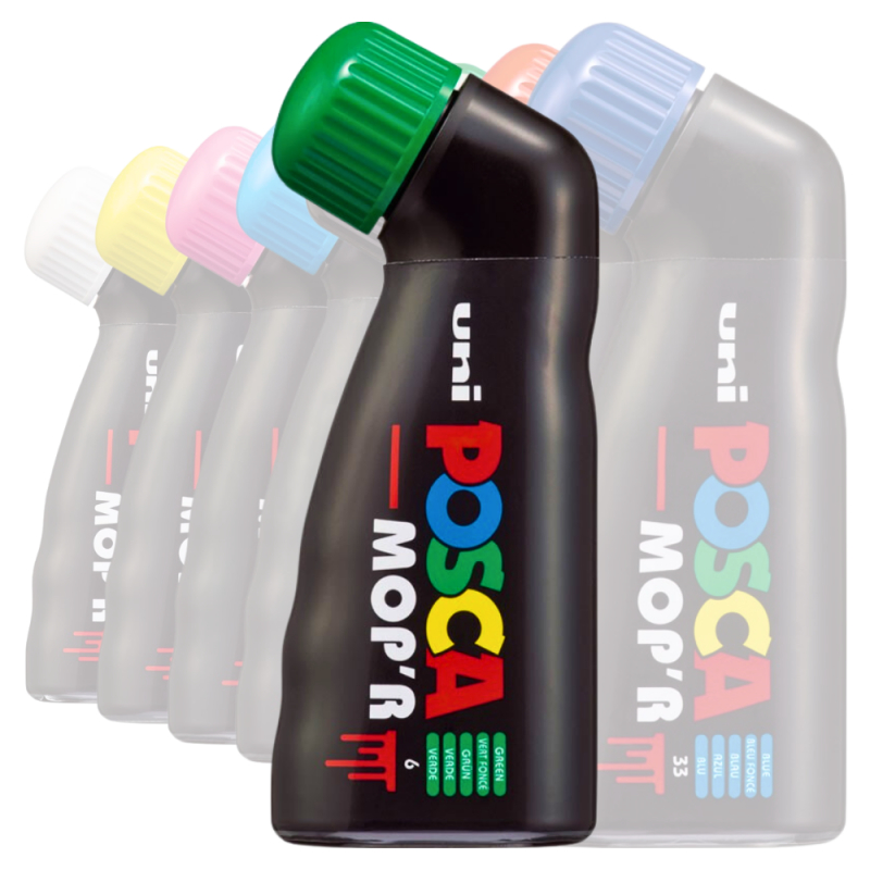 Marker Uni pcm22 mopr Posca 3-19mm varf buretat verde [2]