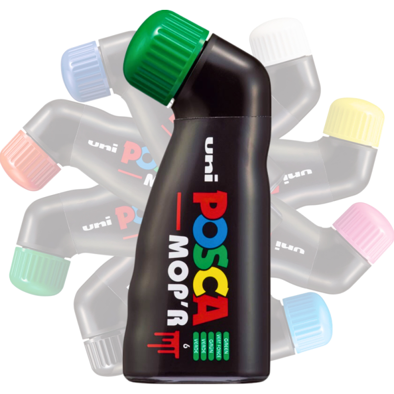 Marker Uni pcm22 mopr Posca 3-19mm varf buretat verde [3]