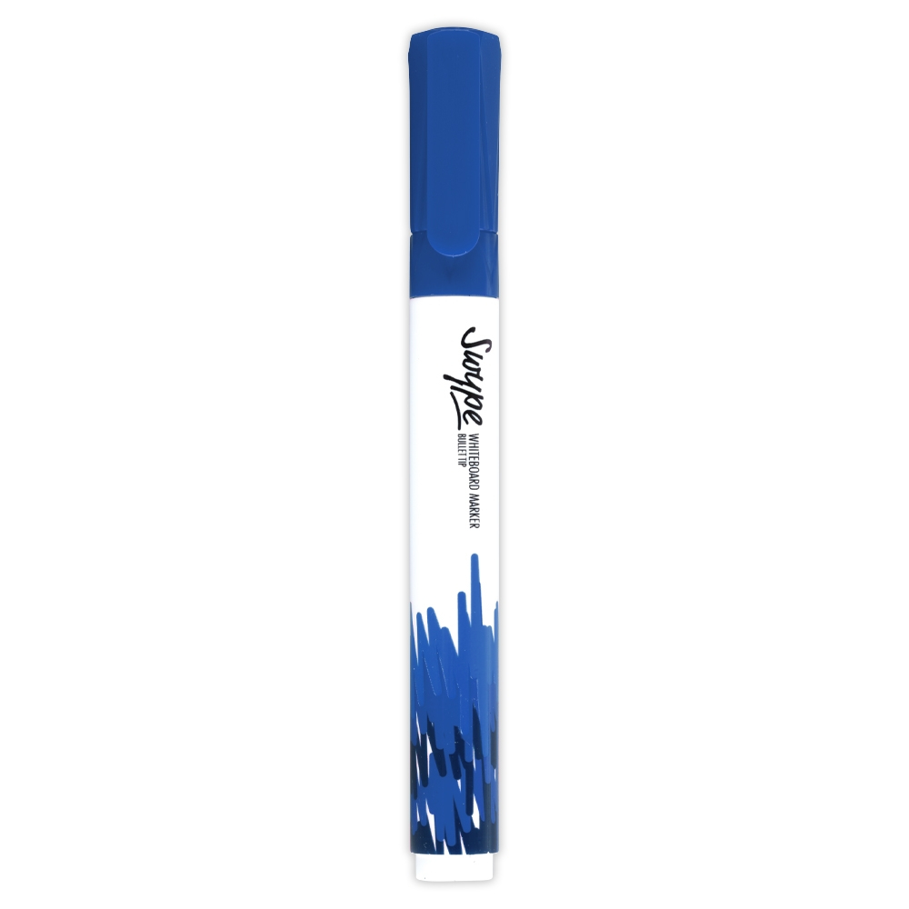 Marker whiteboard Swype albastru Linc [2]