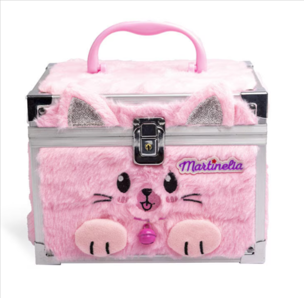 Trusa cosmetica copii Martinelia Lulu si Duki Pisicuta roz [4]