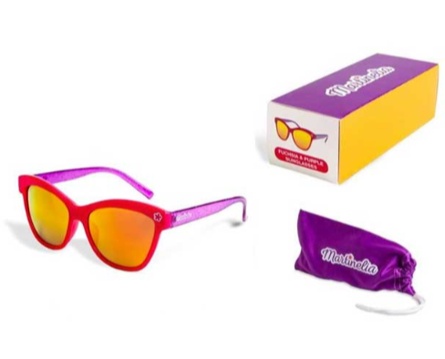 Ochelari de soare Martinelia fuchsia si mov [2]