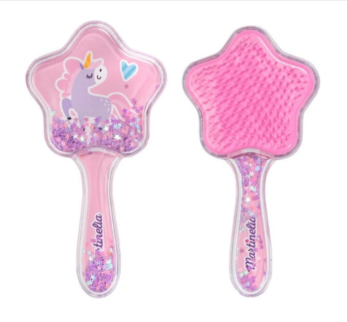 Perie de par Martinelia Sweet Unicorn Glitter Star 16 x 8 cm culori diferite [2]