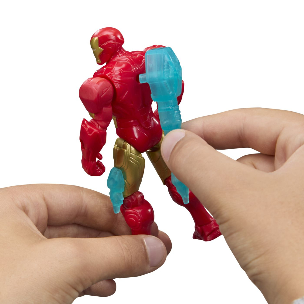 MARVEL AVENGERS ACTION VERS SET FIGURINA IRON MAN SI ACCESORII 11.4CM [8]