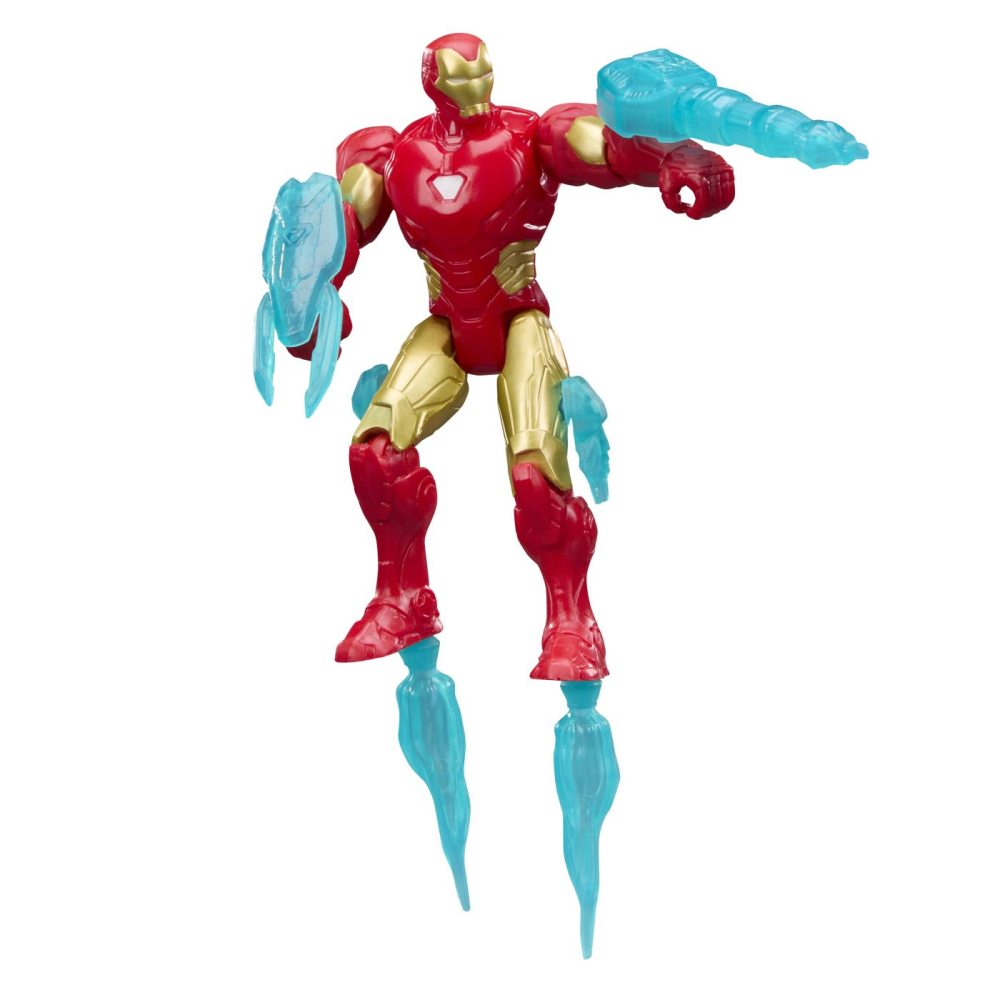 MARVEL AVENGERS ACTION VERS SET FIGURINA IRON MAN SI ACCESORII 11.4CM [9]