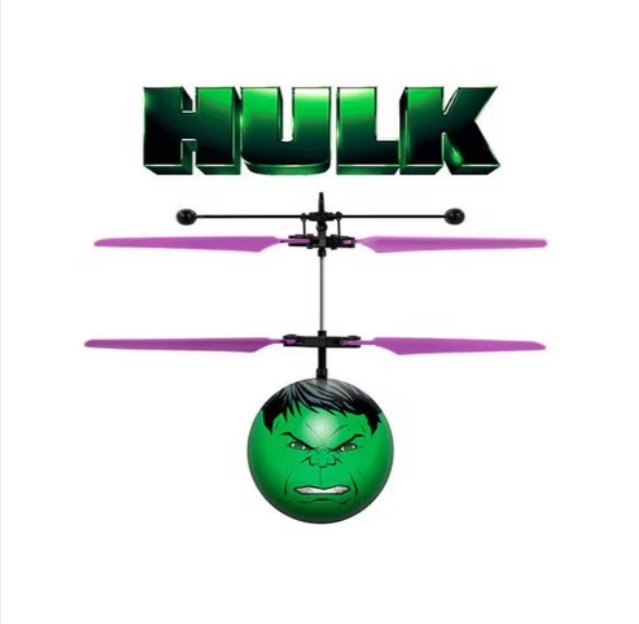 Jucarie interactiva Marvel Avengers Heliball Flying UFO Ball Hulk World Tech [2]