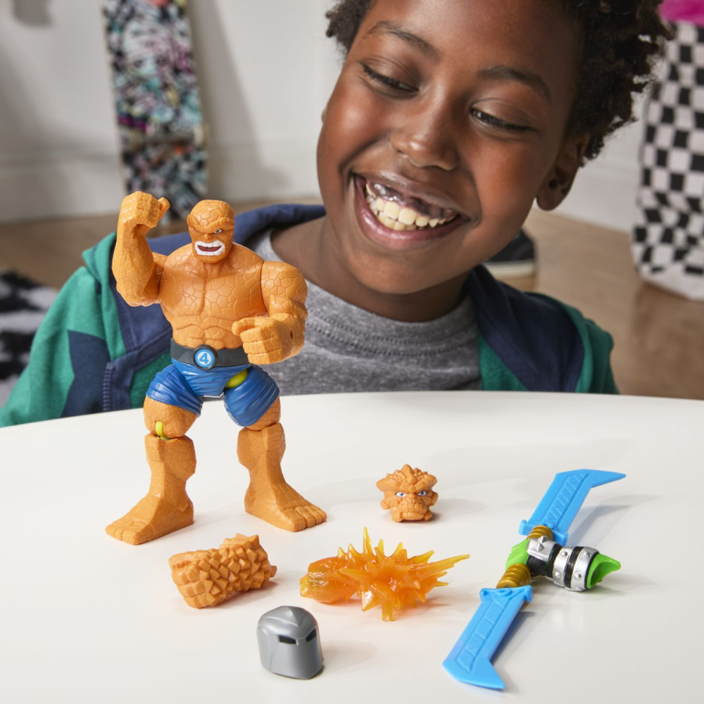 MARVEL AVENGERS MIX MASHERS SET FIGURINA MARVELS THE THING 12CM SI ACCESORII [4]