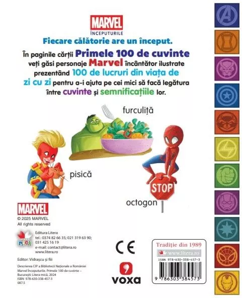 Marvel Inceputurile - Primele 100 de cuvinte [2]