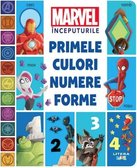 Marvel Inceputurile - Primele culori, numere, forme [1]