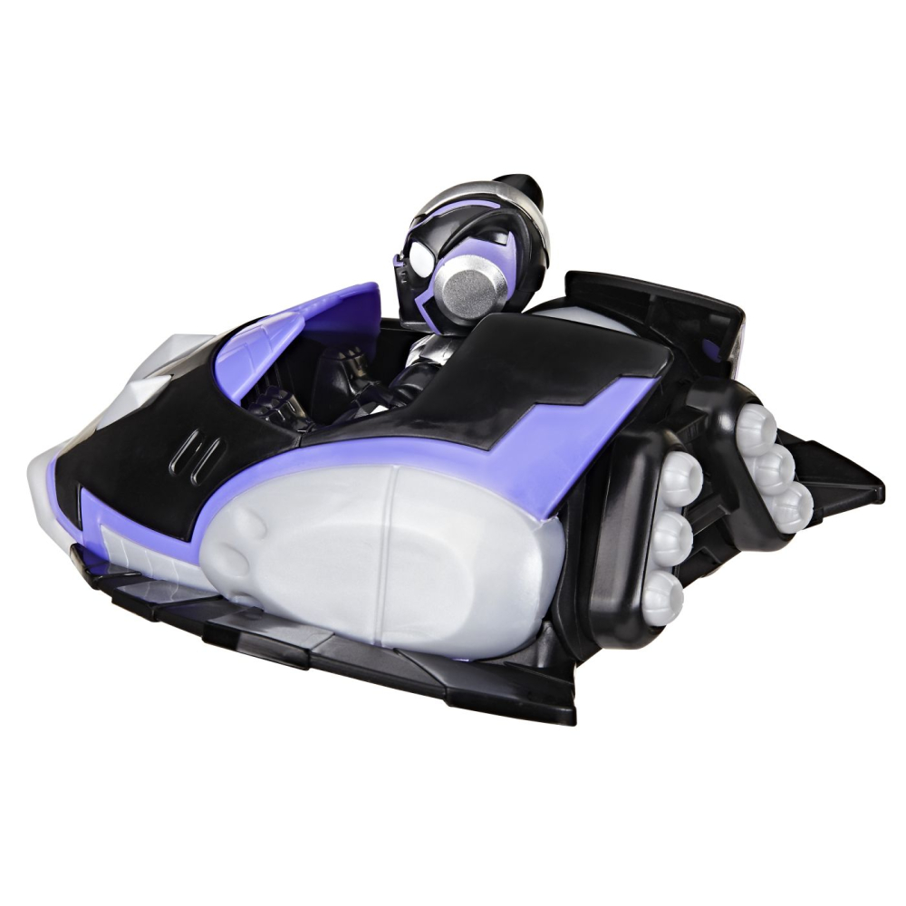 MARVEL IRON MAN SI PRIETENII SAI UIMITORI SET VEHICUL SI FIGURINA BLACK PANTHER [7]