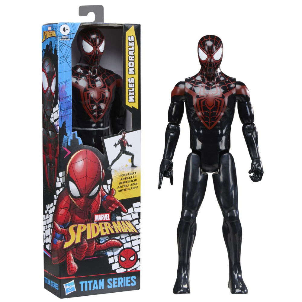 MARVEL SPIDER MAN TITAN SERIES FIGURINA MILES MORALES [2]