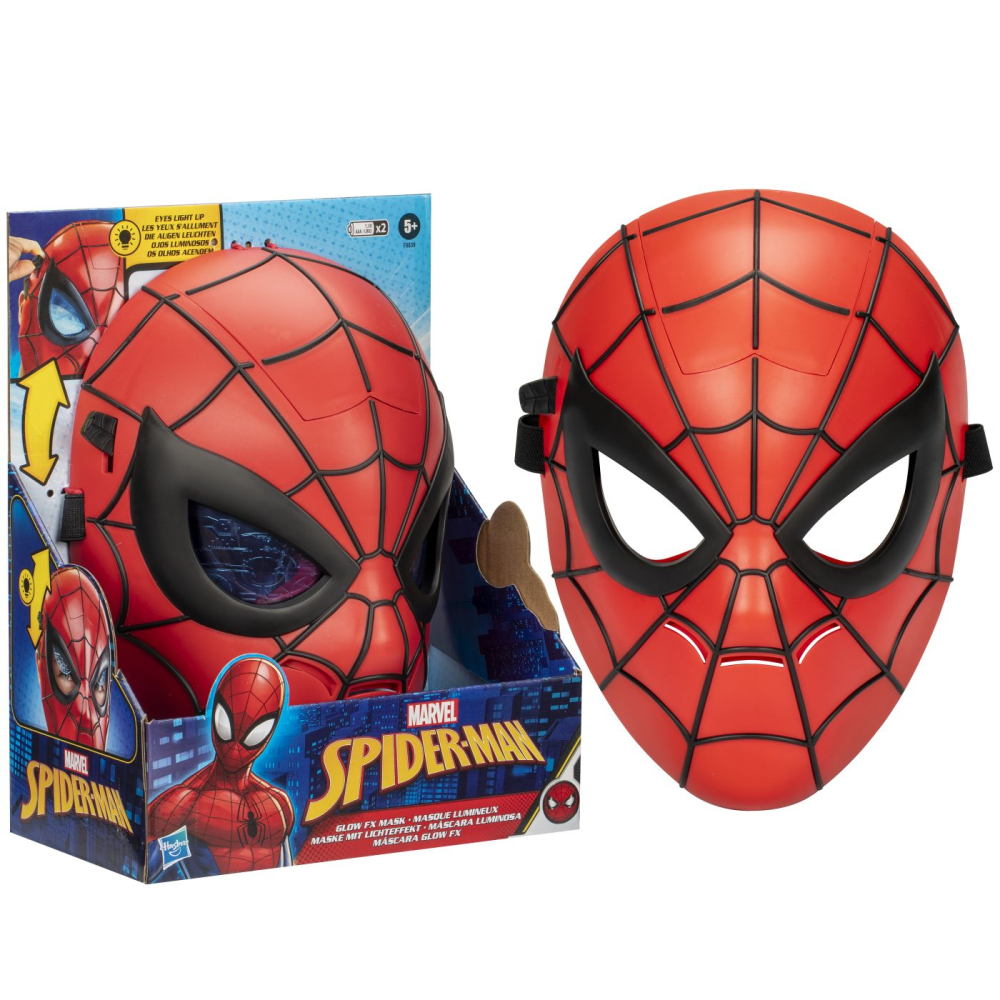MARVEL SPIDERMAN MASCA GLOW FX CU OCHI LUMINOSI [6]