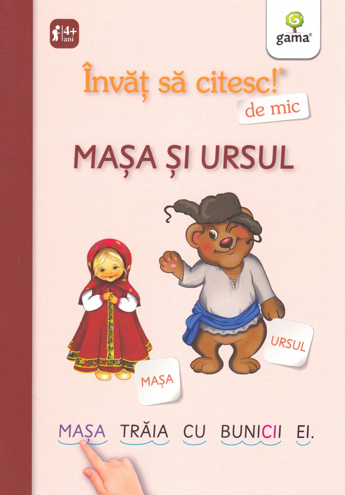 Masa si Ursul. Invat sa citesc de mic [1]