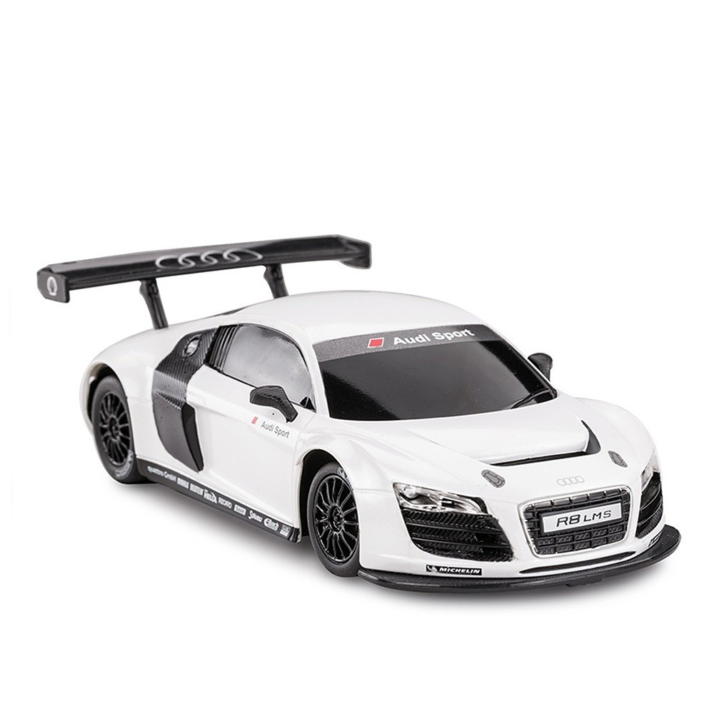 MASINA CU TELECOMANDA AUDI R8 ALB CU SCARA 1 LA 24 [3]