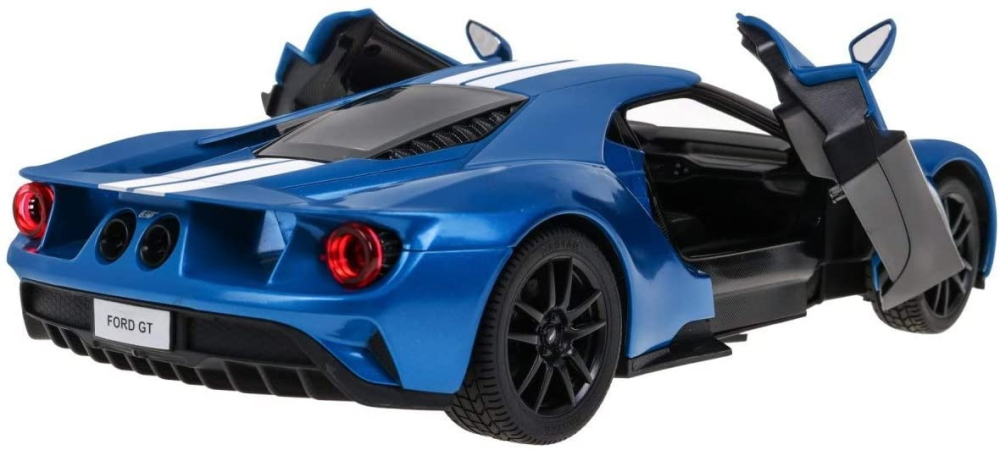 MASINA CU TELECOMANDA FORD GT ALBASTRU CU SCARA 1 LA 14 [4]