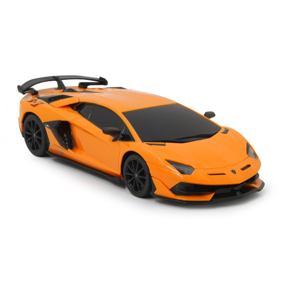 MASINA CU TELECOMANDA LAMBORGHINI AVENTADOR SVJ PORTOCALIU CU SCARA 1 LA 24 [8]