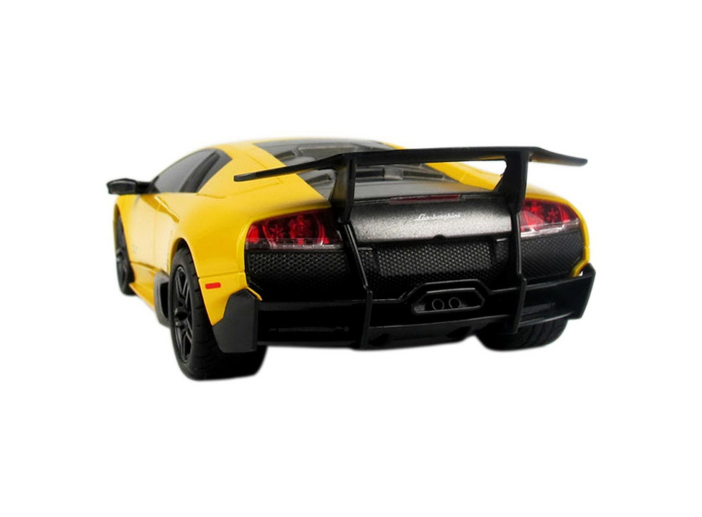 MASINA CU TELECOMANDA LAMBORGHINI MURCIELAGO LP670 GALBEN CU SCARA 1 LA 24 [3]