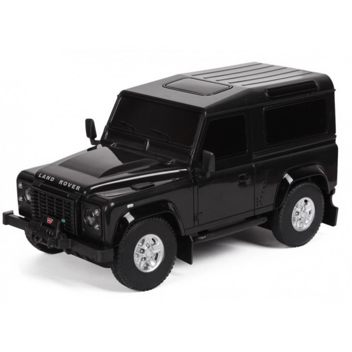 MASINA CU TELECOMANDA LAND ROVER DEFENDER NEGRU CU SCARA 1 LA 24 [5]
