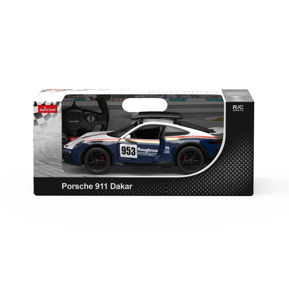 MASINA CU TELECOMANDA PORSCHE 911 DAKAR SCARA 1 LA 14 [1]