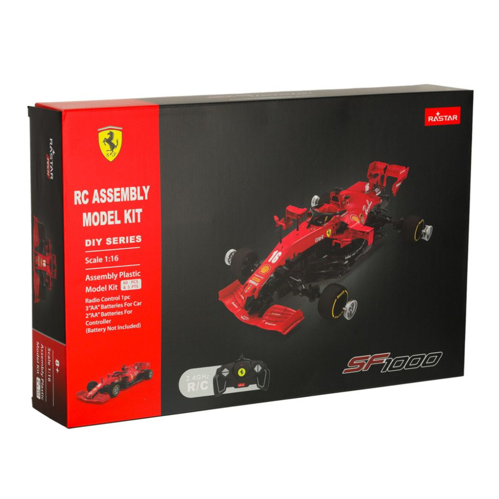 MASINUTA CONSTRUIBILA CU TELECOMANDA FERRARI SF1000 SCARA 1 LA 16 [1]