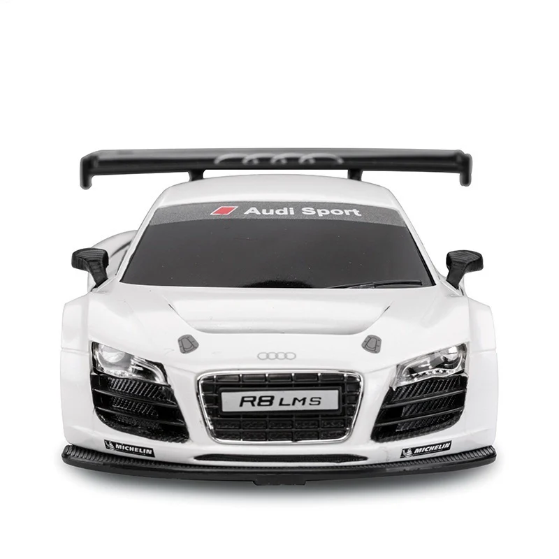 Masinuta metalica Audi R8 argintie scara 1:24 Rastar [2]