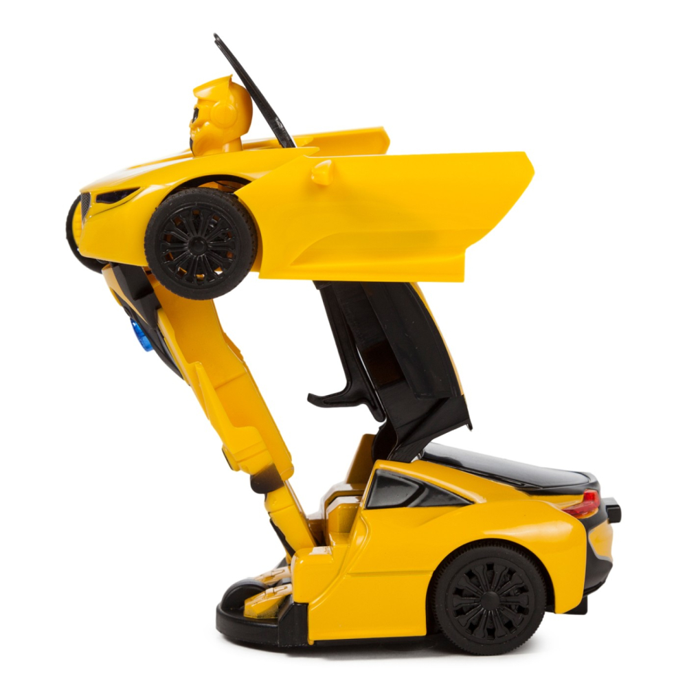 MASINUTA METALICA CONVERTIBILA RS GALBENA CU SCARA 1 LA 32 [6]