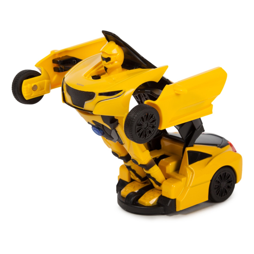 MASINUTA METALICA CONVERTIBILA RS GALBENA CU SCARA 1 LA 32 [7]