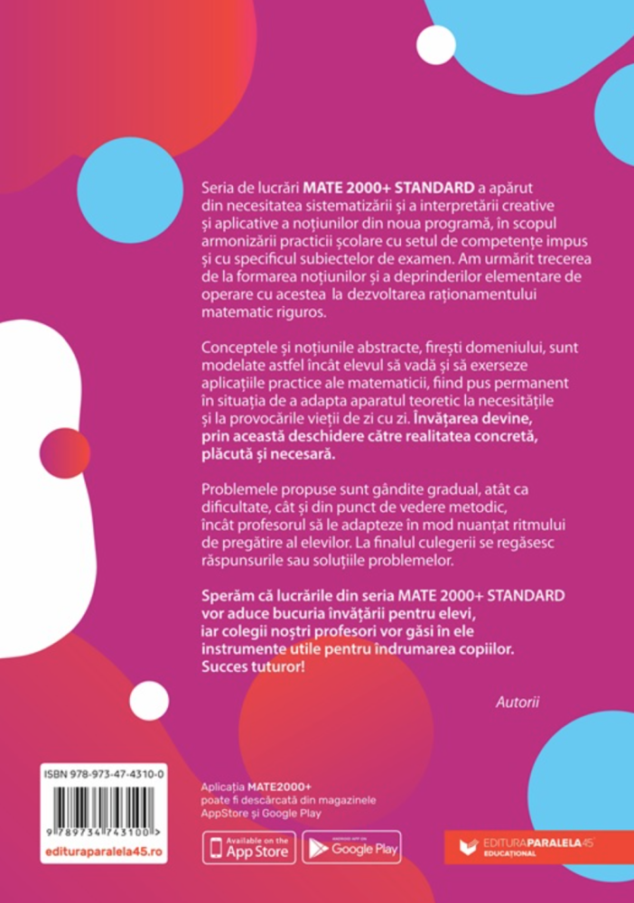 Matematica. Standard clasa a VIII-a 2025-2026 (Algebra și geometrie) – Gabriel Popa, Dorel Luchian, Adrian Zanoschi, Gheorghe Iurea [2]