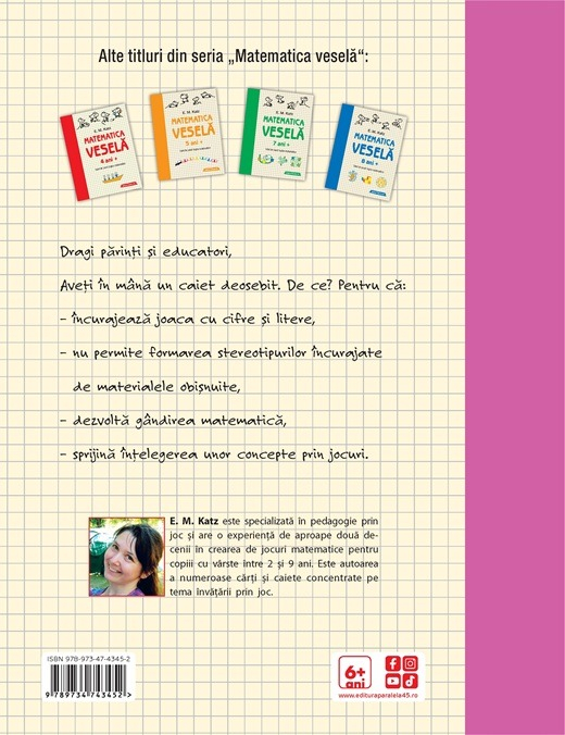 Matematica vesela. Caiet de jocuri logico-matematice (6 ani +) - E. M. Katz [2]