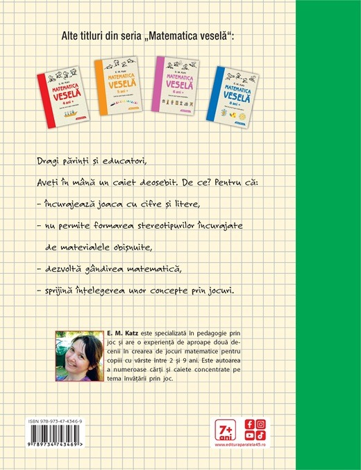 Matematica vesela. Caiet de jocuri logico-matematice (7 ani +) - E. M. Katz [2]