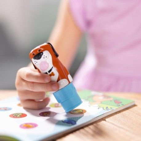 MELISSA AND DOUG STICKER WOW SET DE JOACA AUTOCOLANTE SI STAMPILA CATELUS [5]