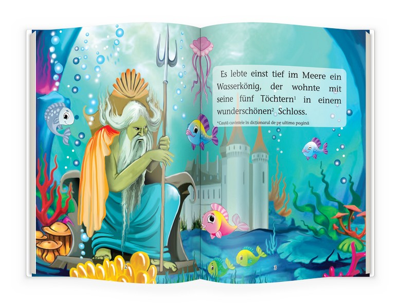 Invat sa citesc in limba germana. Mica Sirena [2]