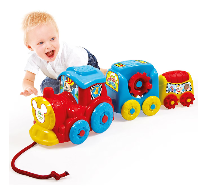 Jucarie Baby Clementoni Disney Mickey Mouse Tren de stivuit [3]