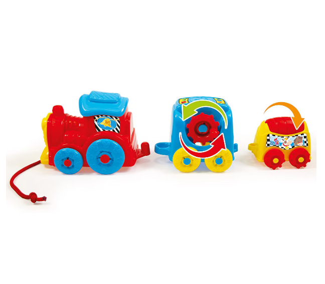 Jucarie Baby Clementoni Disney Mickey Mouse Tren de stivuit [5]