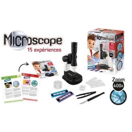 Jucarie educativa microscop 15 experimente Buki [4]