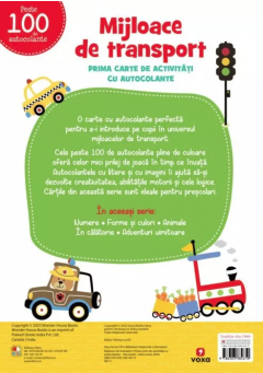 Mijloace de transport. Prima carte de activitati cu autocolante [2]