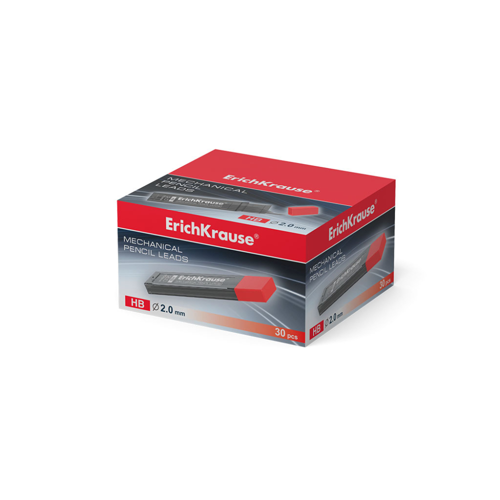 Mine ErichKrause pentru creioane mecanice 2.0 mm HB 10 buc /set [4]