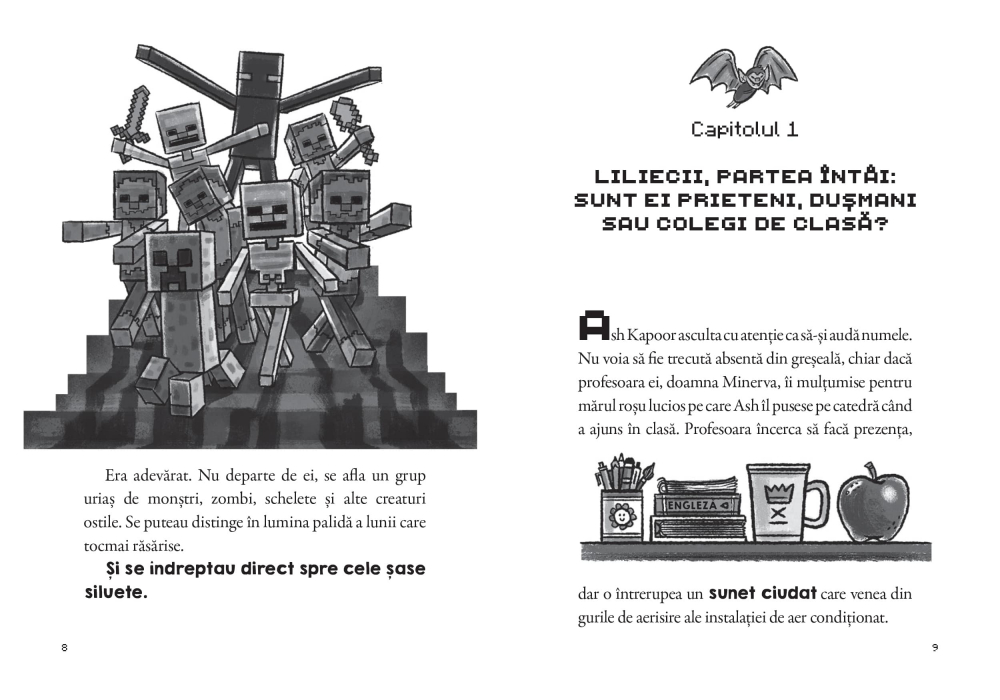 Minecraft. Cronicile Woodsword - Noaptea liliecillor - Nick Eliopulos [4]