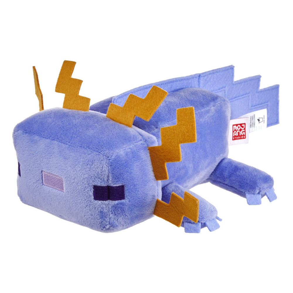 MINECRAFT FIGURINA DE PLUS AXOLOTL ALBASTRU 20CM [3]
