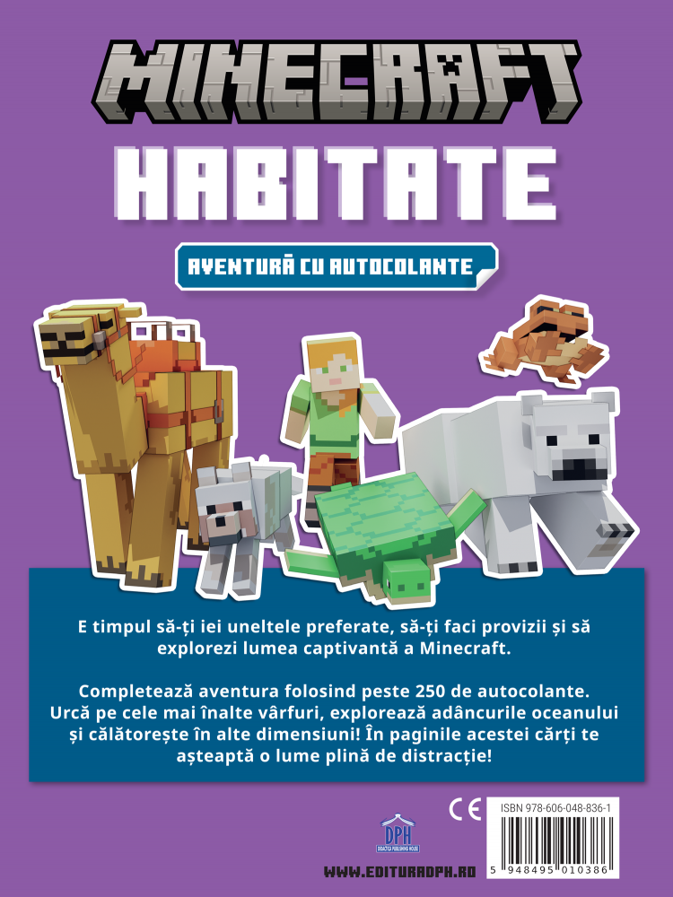 Minecraft Habitate Aventura cu autocolante [4]