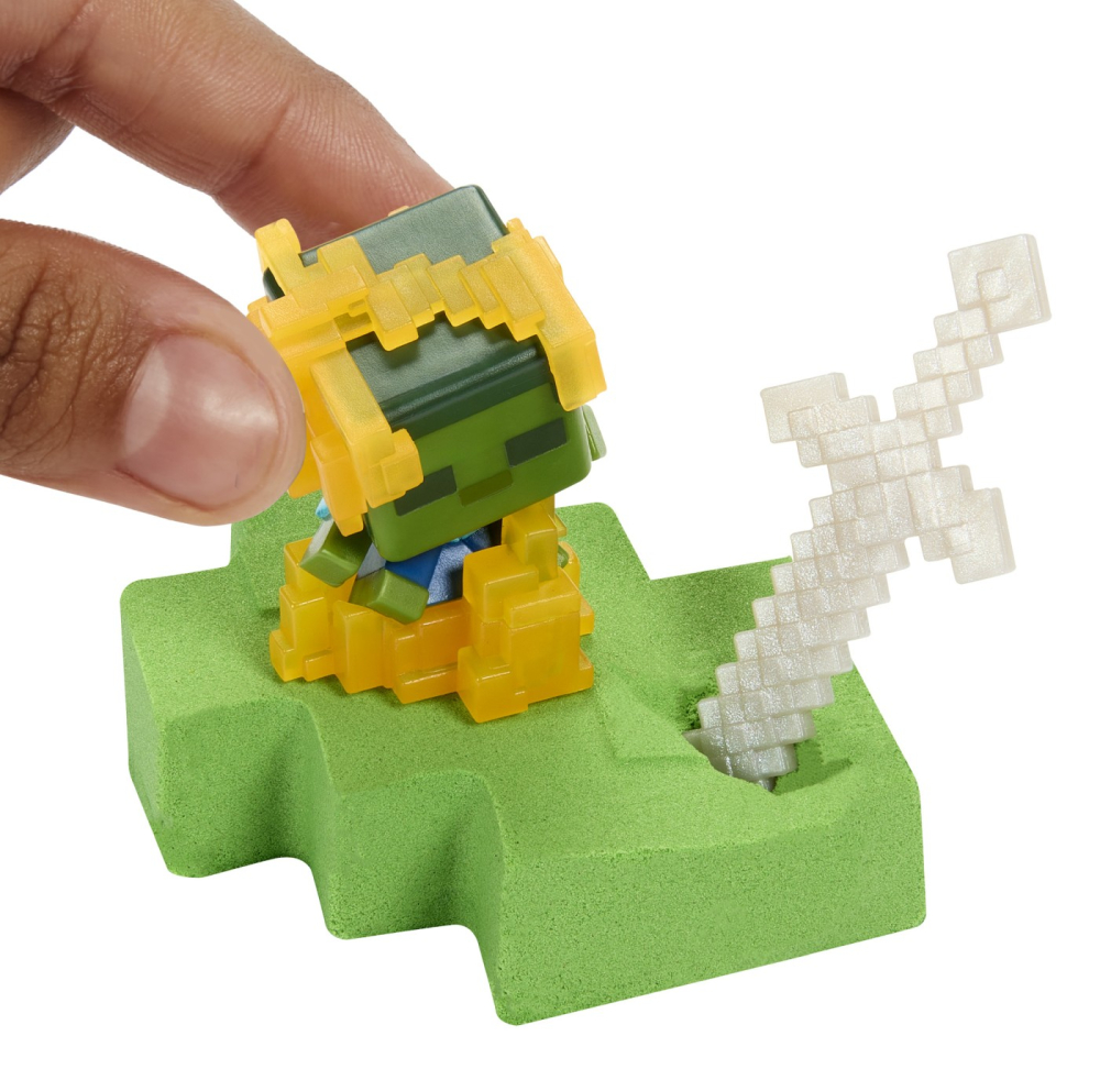 MINECRAFT MINI MODE SET EXPLORARE MINIERA GRI SI ALB [3]