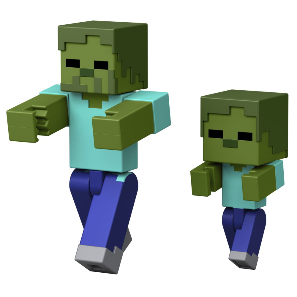 MINECRAFT REDSTONE CHARGED SET CAPCANA CU SAGETI PENTRU ZOMBI FIGURINA CU ACCESORII [4]
