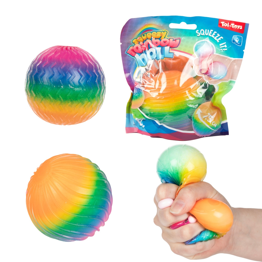Minge squeezy curcubeu 7.5 cm Toi-Toys [1]