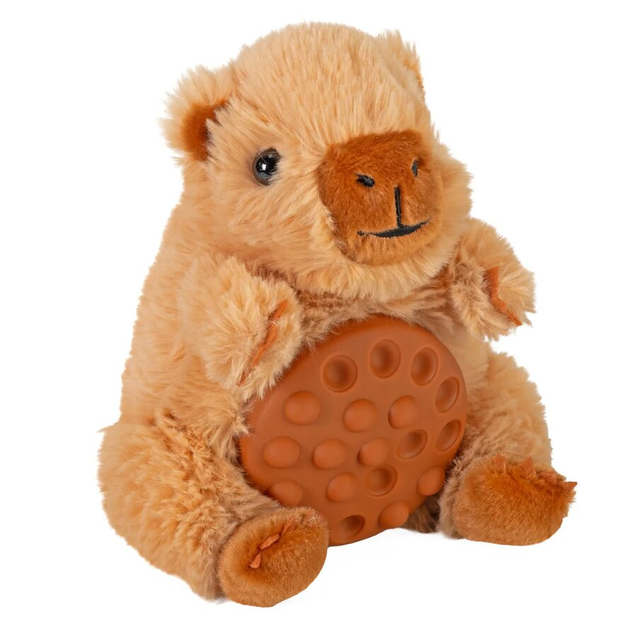 Jucarie de plus Poppykins 19 cm Capybara Mini Wild Republic [2]