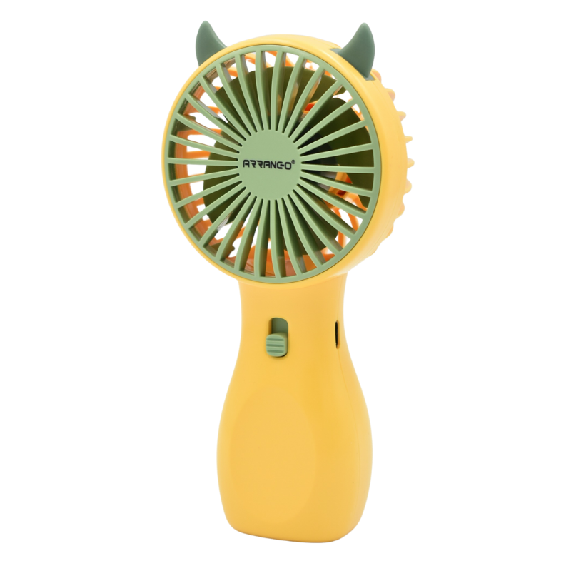 Ventilator mini portabil incarcare USB 13 cm Arrango [2]