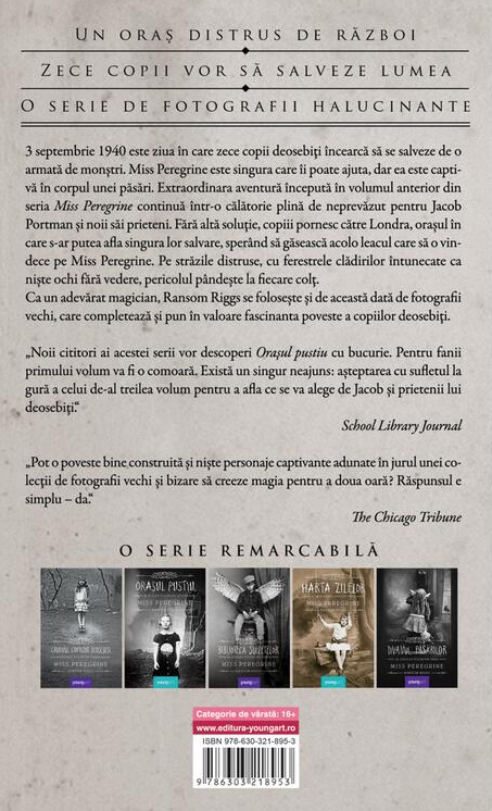 Miss Peregrine 2. Orasul pustiu - Ransom Riggs [2]