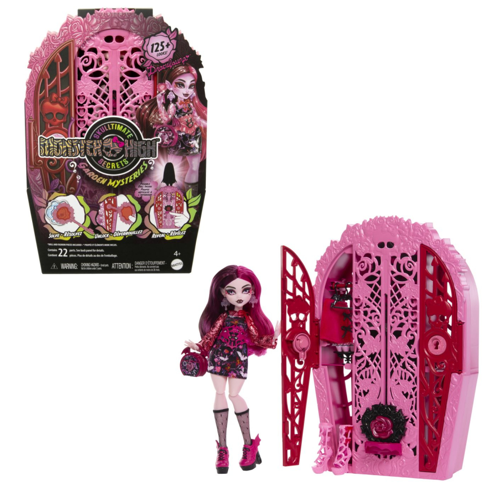 MONSTER HIGH GRADINA DE LA MIEZUL NOPTII PAPUSA DRACULAURA [3]