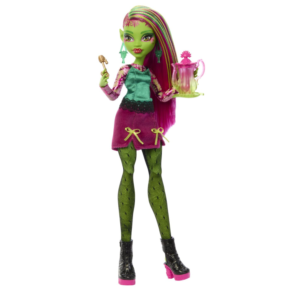 MONSTER HIGH GRADINA DE LA MIEZUL NOPTII PAPUSA VENUS MCFLYTRAP [10]