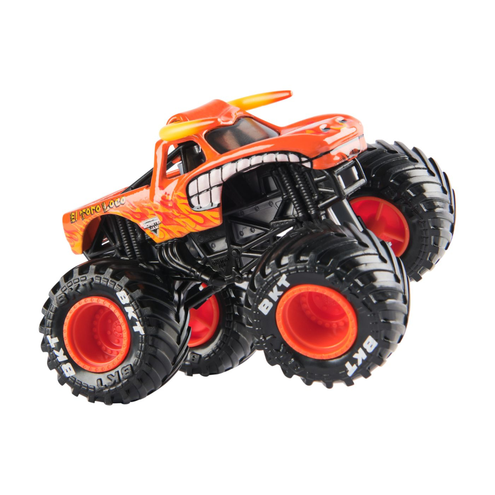 MONSTER JAM MASINUTA METALICA EL TORO LOCO SCARA 1 LA 64 [5]